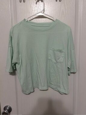 SO Mint Green Lightweight Cotton Tee